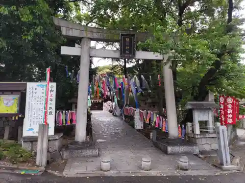 東海市熊野神社の鳥居