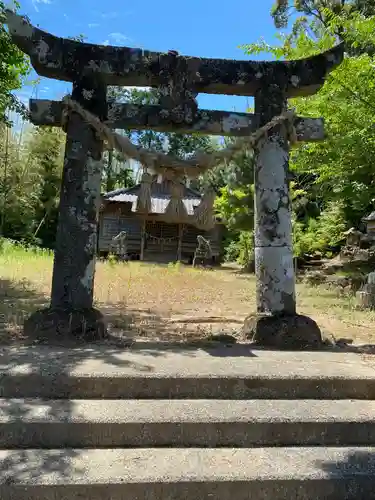 木本神社の鳥居