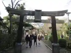 江島神社の鳥居