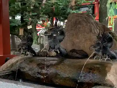 浅草神社の手水舎