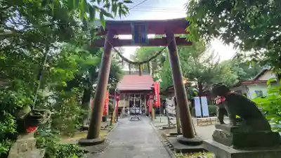 斗瑩稲荷神社の鳥居