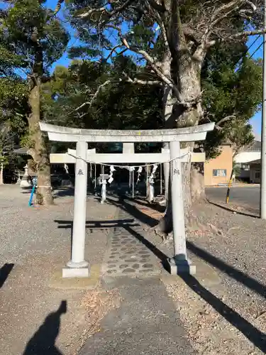 大幡八幡神社の鳥居