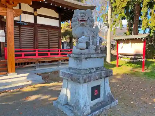 甲斐奈神社の狛犬