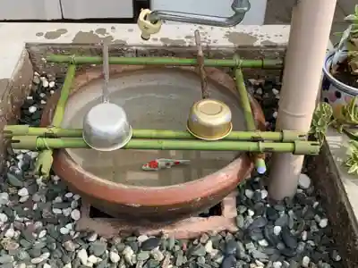 荒熊神社の手水舎