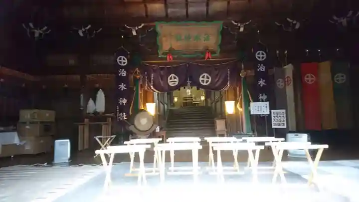 治水神社の本殿・本堂
