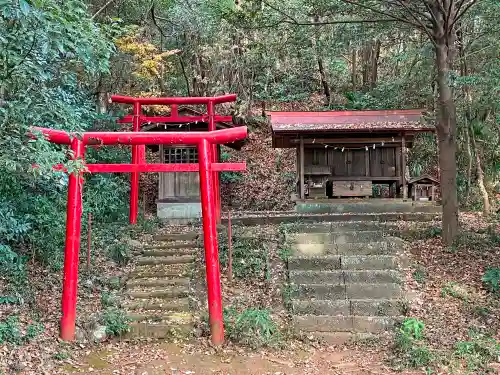 阿豆佐味天神社の末社・摂社