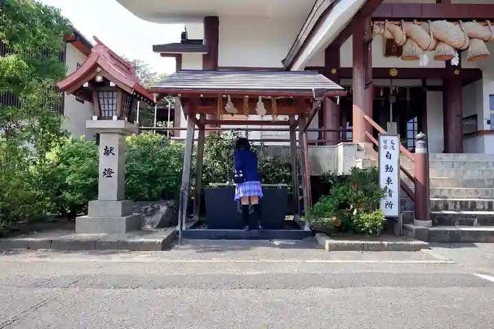 出雲大社米子分院の手水舎