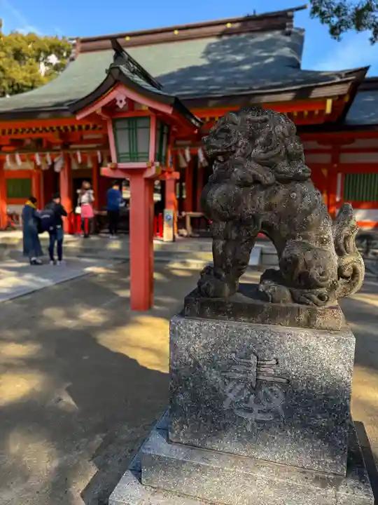 住吉神社の狛犬