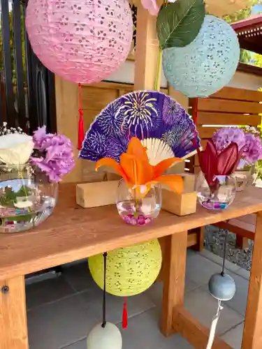 伊達神社の手水舎