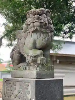 飯泉八幡神社の狛犬
