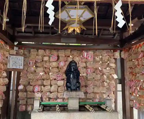 岡崎神社の手水舎