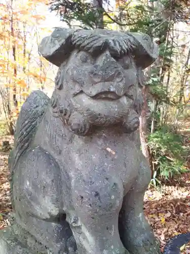 浦臼神社の狛犬