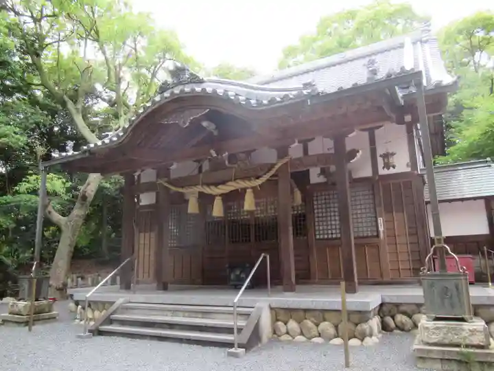 鵜森神社の本殿・本堂