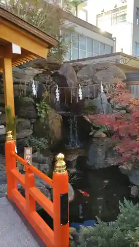 蛇窪神社の庭園