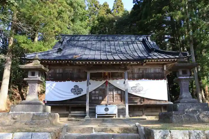 諏訪神社の本殿・本堂