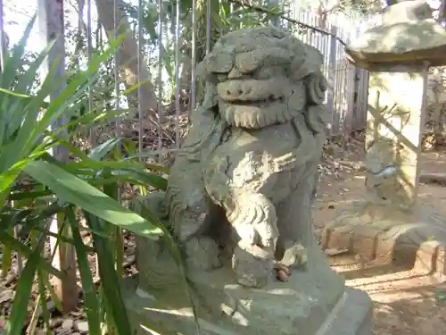 浅間神社の狛犬