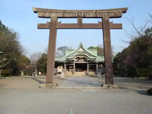 豊國神社の鳥居