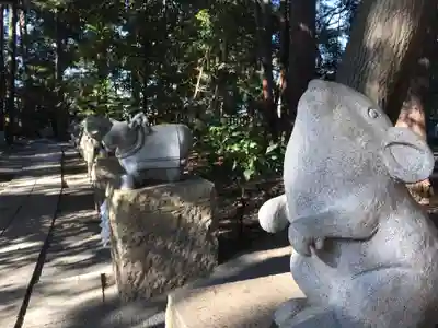 甲斐國一宮 浅間神社の狛犬
