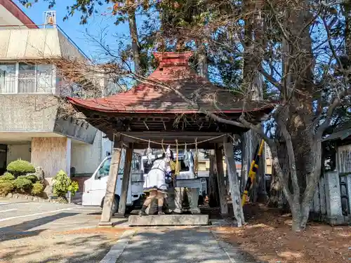 坂下神社の手水舎