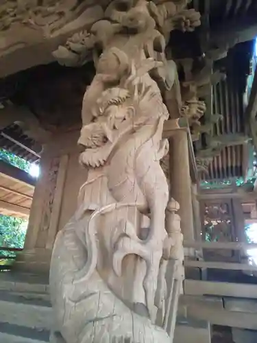 富塚鳥見神社の芸術