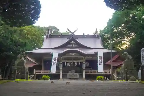 尻岸内八幡神社の本殿・本堂