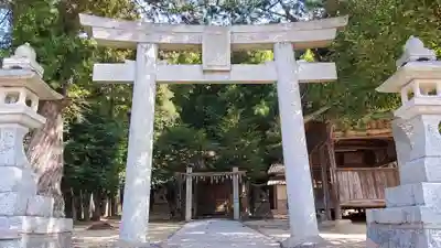 扇祇神社の鳥居
