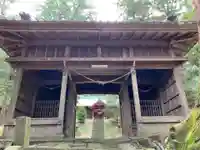 白山神社の山門・神門