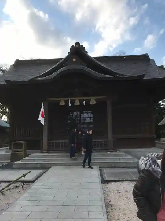 松江神社の本殿・本堂