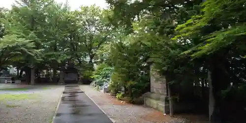 札幌護國神社の庭園