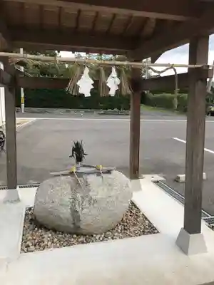 鹿島神社の手水舎