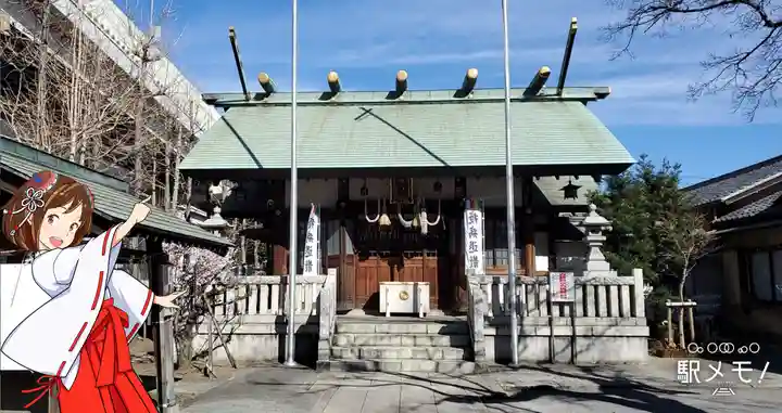 小菅神社の本殿・本堂