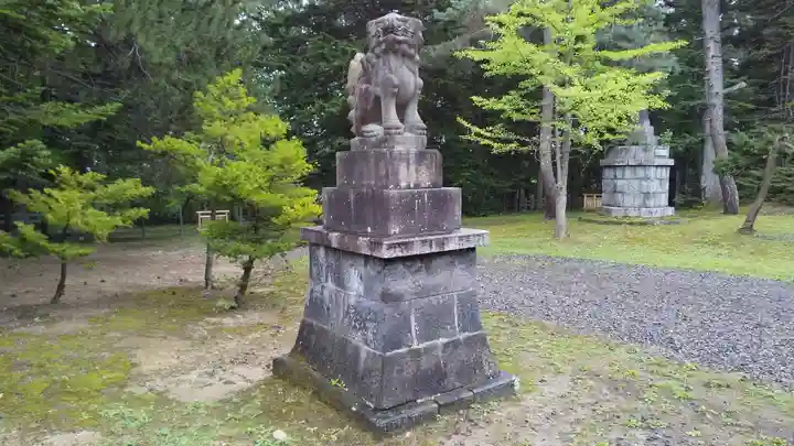 上川神社の狛犬
