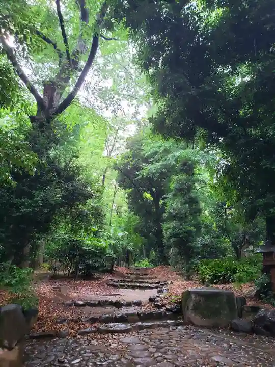 代々木八幡宮の庭園