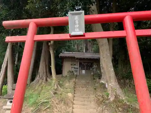 嚴嶋神社の鳥居