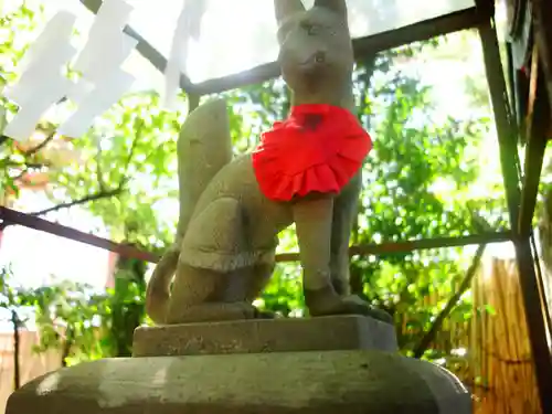 東林間神社の狛犬