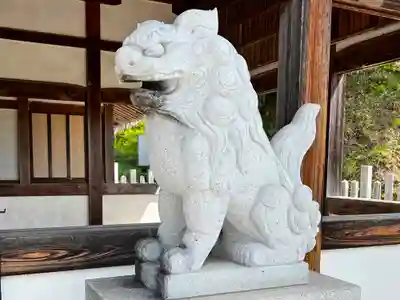 男山八幡宮の狛犬