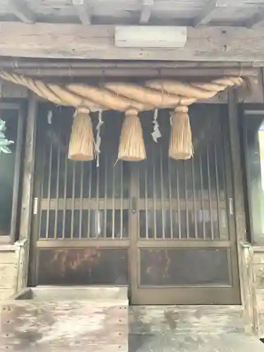 久良彌神社の本殿