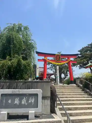 綱敷天満宮の鳥居