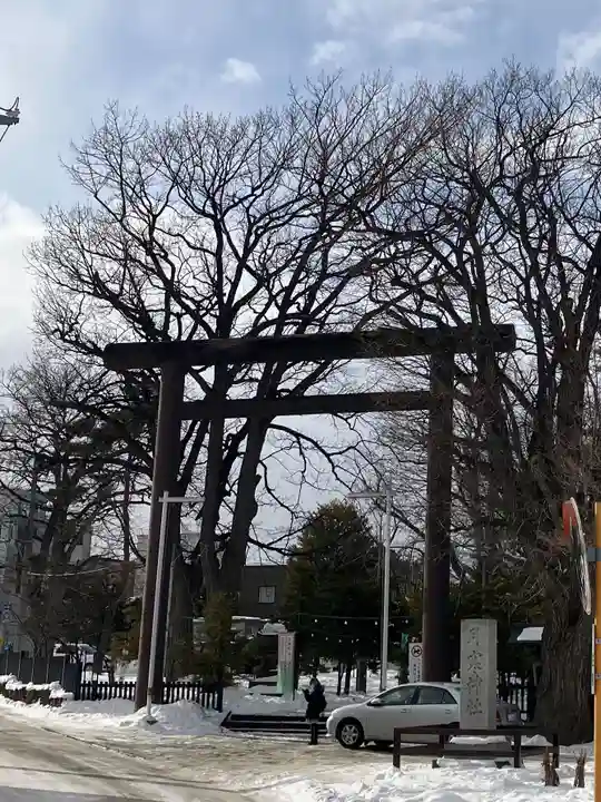 月寒神社の鳥居