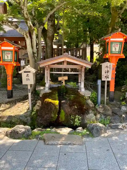 八坂神社(祇園さん)の手水舎