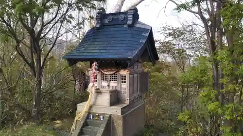 八幡平赤沼神社の本殿