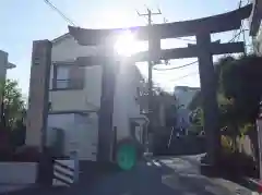 白山神社の鳥居