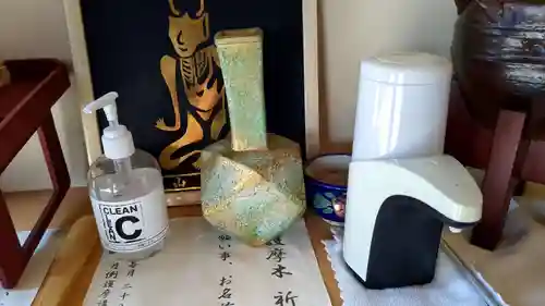 真言寺の感染症対策