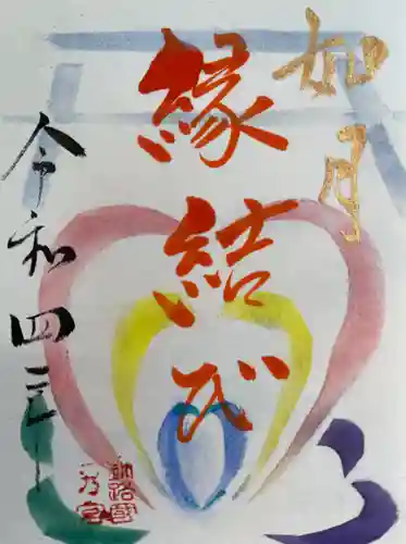 釧路一之宮 厳島神社の御朱印