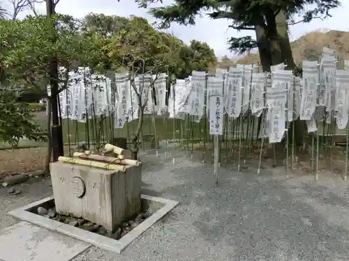 旗上弁財天社の手水舎