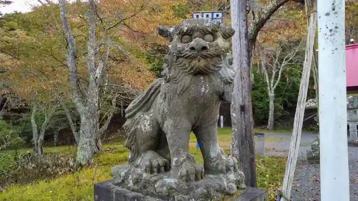 厚岸神社の狛犬