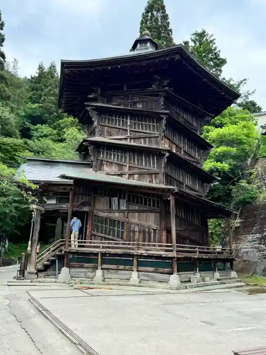 円通三匝堂(さざえ堂)(福島県)