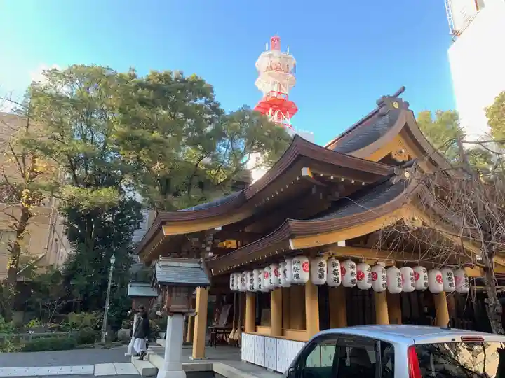 小梳神社の本殿・本堂