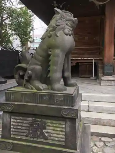 下谷神社の狛犬