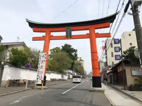 御香宮神社の鳥居